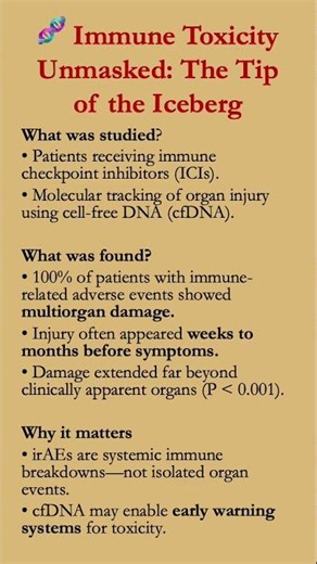🧬 When immunity saves—and harms—at the same time #shorts #cancer