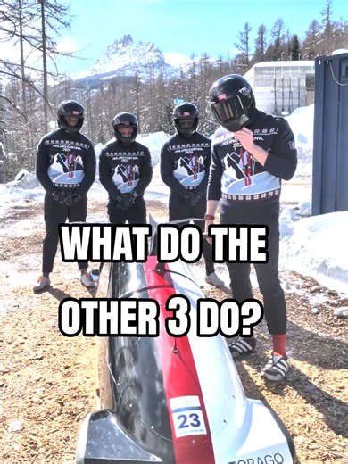 What Do Bobsled Riders Do in the Back?
