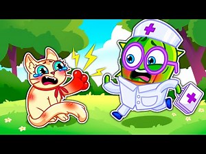 Rescue The Pet Song 🐾🐶 Boo Boo Animals 🚑|| VocaVoca Karaoke 🥑🎶