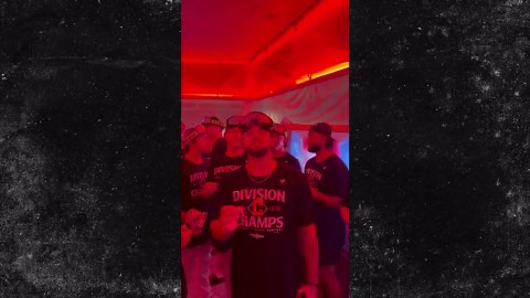 Cleveland Guardians Celebrate Division Win