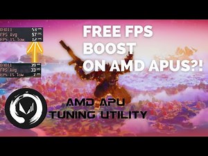 AMD APU TUNING UTILITY - Free FPS BOOST ON RYZEN APUs IN 2023