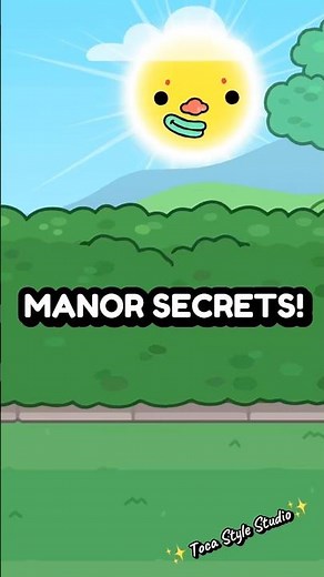 Toca Boca Country Manor SECRETS! (Full Tour Link Below 🏛️ 👀) #shorts