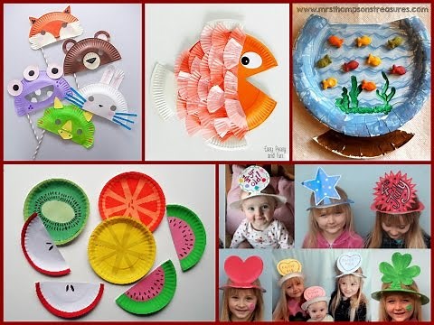 Kid Craft Ideas – Paper Plate Crafts