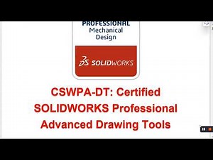 CSWPA-DT Sample Exam Solution | Certified SolidWorks Professional - Drawing Tools