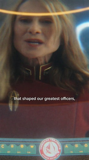 Lessons evolve when the entire galaxy becomes your classroom. Holly Hunter is Chancellor Nahla Ake in Star Trek: Starfleet Academy | Star Trek