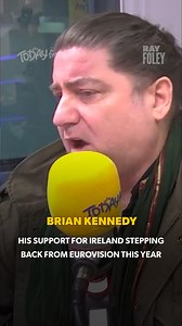 Brian Kennedy chats about Eurovision and why he supports Ireland’s decision to step back this year 🇮🇪 | Today FM