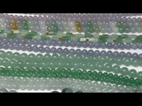 4月8号家人们早上好！方方开播啦！珠链挂件冰件翡翠#缅甸天然翡翠#翡翠直播#jade#jadeite