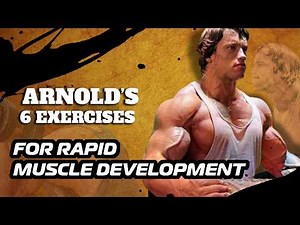 Revealed: Arnold's 6 exercises for rapid muscle development / Arnold / Golden Era Bodybuilding