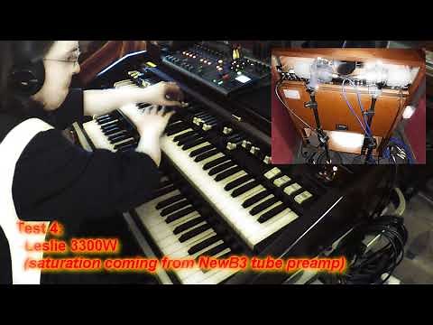 Hammond New B3-p mk2 - 11 - digital and real leslie