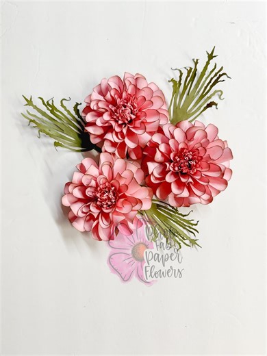 Template 19 Mini Flower Digital File | PNG | SVG | Paper Flower Template | DIY Paper Flower Tutorial | Photofabpaperflowers - Etsy