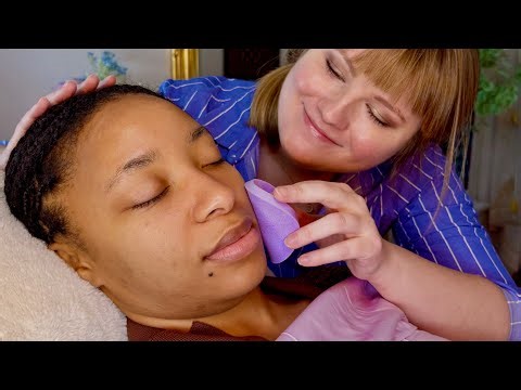 ASMR Facial, Head Massage, Skincare for Sleep | Real Person, Personal Care, Soft Spoken RP, Tingles