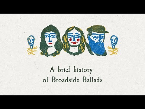 A brief history of Broadside Ballads with Lisa Knapp & Steve Roud