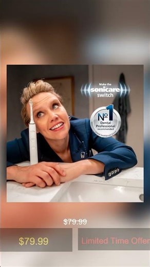 Philips Sonicare ProtectiveClean 5300 Rechargeable Electric Toothbrush, with Pressure Sensor, 3