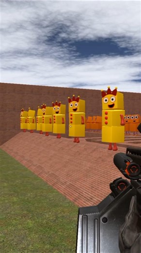 i distory all number block 3-2 in Gmod#gmod #numberblocks