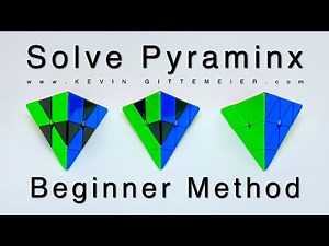 How to Solve Pyraminx Tutorial: Layer by Layer Beginner's Method [KTFG 392]