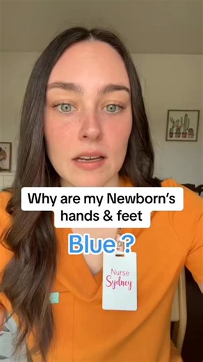 Ever noticed your newborn’s hands or feet looking a little blue or purple? That’s called acrocyanosis, and it’s usually completely normal in the first few days after birth. Because newborns are still adjusting their circulation outside the womb, blood flow first prioritizes vital organs before reaching those tiny fingers and toes. This is just another example of how amazing newborn adaptation really is. 🚨 If you notice blueness around the lips or face, that’s a sign to call your provider! #Newb
