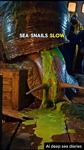 Giant Sea Snail: The Unstoppable Deep Sea Monster