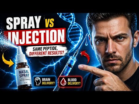 Nasal Spray Peptides vs Injections: Which Actually Works Better?