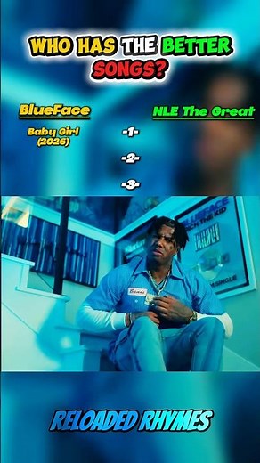 Top 3 NLE Choppa & Blueface Songs Ranked! 🎶🔥 #shorts