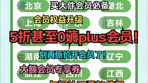 【5折开plus会员，甚至0薅！】plus会员全面升级，优惠可以和国补叠加使用。但并非适合所有人，别花冤枉钱！_哔哩哔哩_bilibili