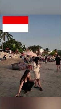 BALI BEACH WALK #travel #bali #beach