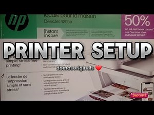 HP 4255e Printer Setup 🖨