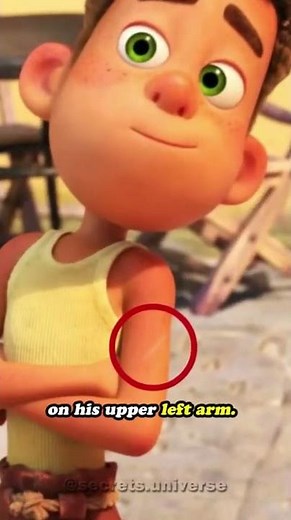 Did you know that in LUCA (2021)?!🧐#shorts