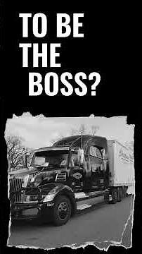 Be The Boss With Christenson Transportation