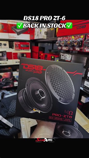 🔥 DS18 PRO ZT-6 — BACK IN STOCK! 🔥 One of the best DS18 speakers for a loud, clean upgrade! 💥🔊 ✅ Powerful sound ✅ Built-in tweeter for crisp highs ✅ Perfect for strong mids clear vocals 📍 Available now at Sand Auto – Curepipe 📞 5815 3169 / 5765 3038 #SandAuto #DS18 #DS18Pro #ZT6 #mauritius🇲🇺 @DS18 Mauritius @DS18 Audio @PRO-Acoustics @Nemesis Audio @Nemesis Audio Mauritius