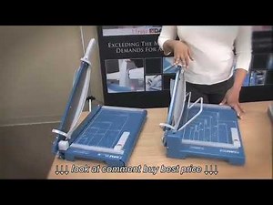 Dahle Guillotine Paper Cutters Overview