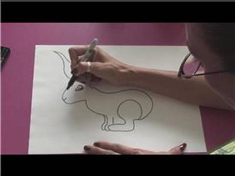 Drawing Lessons : How to Draw Rabbits Step-by-Step