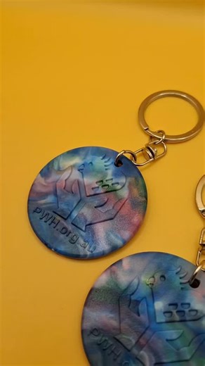 Custom made recycled plastic tags that make a difference, these are heading to Perth Wildlife Hospital to help rasie funds for what they do. | Zero Plastics Australia