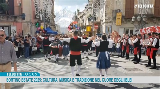 📒TELECITTA' FOCUS 👉 Sortino Estate Viva 2025: Cultura, Musica e Tradizione nel Cuore degli Iblei. 👉 pagina facebook TELECITTA’ NEWS 👉 digitale terrestre SESTARETE TV canale 81 per tutta la Sicilia 👉 sito internet TELECITTANEWS.IT 👉 canale Youtube TELECITTA’ NEWS | Telecittà News