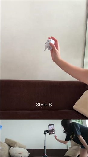 Which visual hook stands out more to you, Style A or B? 🧐 #visualhook #ugctips #hookideas #contenti