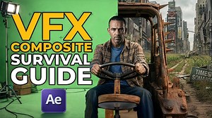 Chroma key like a pro: Apocalyptic VFX composite in After Effects