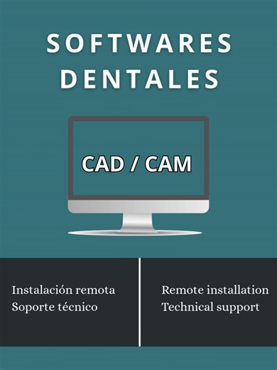 SOFTWARES DENTALES #3shape #Exocad #exocaddental #exoplan #codiagnostix #Archfrom ##CadCam #Dentist #Dentallab #odontologia