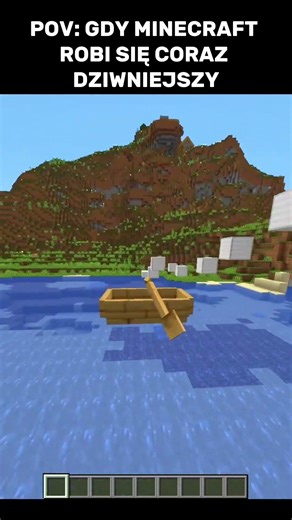 TAK Jest, gdy MINECRAFT Staje się CORAZ DZIWNIEJSZY! #minecraft #shorts