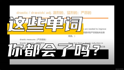 大学英语四级词汇（E44）