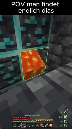 POV man findet endlich Dias #gaming #minecraft #minecraftdeutsch