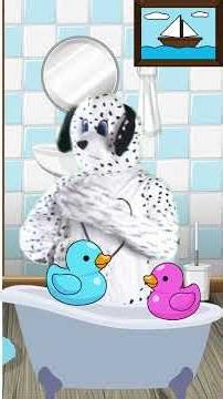 🐶🫧 Danny the Dalmatian Wash Your Chin, Wash Your Face!