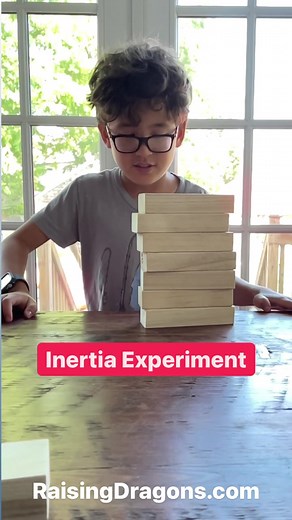 Inertia Experiment: Fun Science Activity for Kids