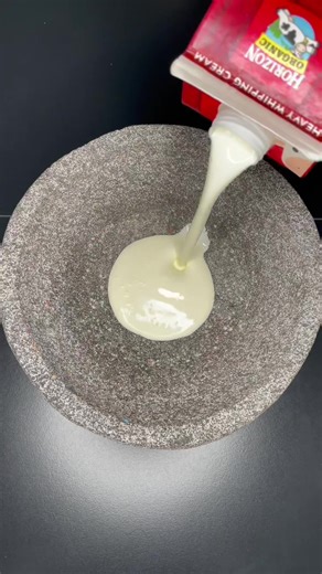 Never made cream this way before 😋 #pestletiktok #cream #ClearGenius #creameverywhere #makeitcreamy #XfinityFanthem #satisfaction