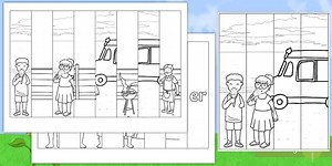 Summer Agamographs Colouring Pages