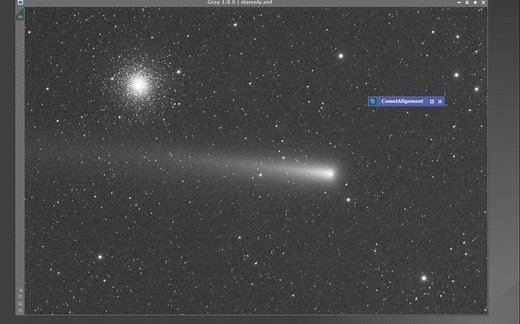 【Pixinsight】彗星对齐工具介绍 Comet Alignment