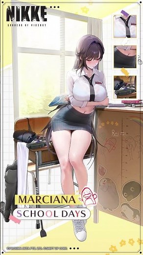 GODDESS OF VICTORY: NIKKE | Costume Introduction - Marciana (School Days) (ENG Dub)