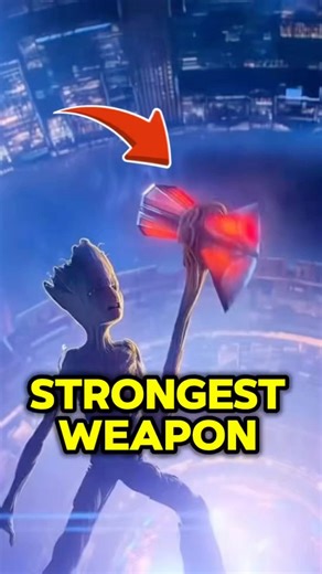 This avenger has the strongest weapon🤔👀 #shorts