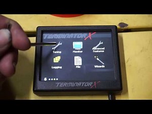 How To Change Rev Limiter On Holley Terminator X From Handheld!!!