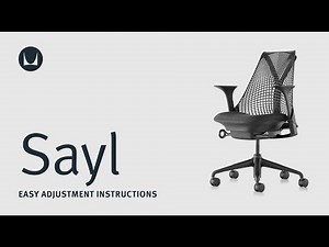 How To Adjust Sayl Task Chair | Herman Miller - Living Edge