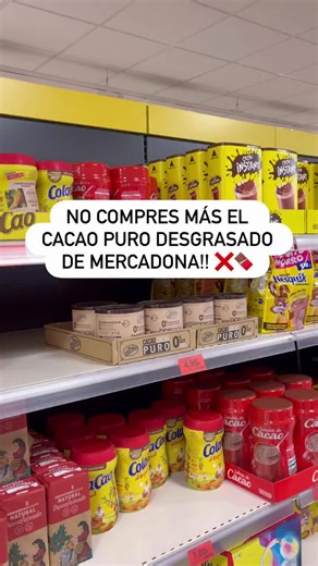 Descubre los beneficios del cacao en Mercadona