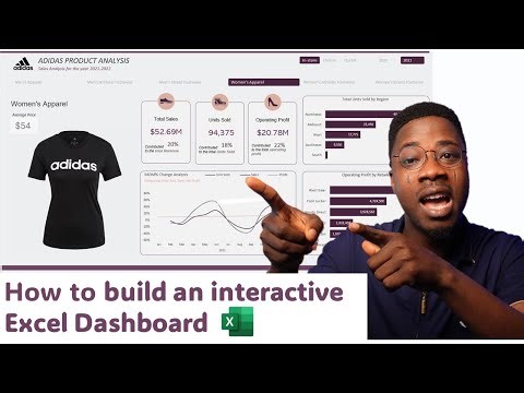 How to build an interactive Excel Dashboard from Scratch
